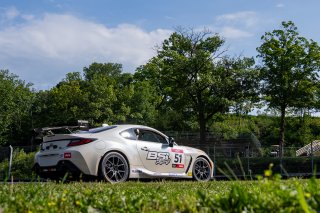 The Toyota GR Cup   in ,  on Friday, Aug. 15, 2025.

Practice, Practice - P1 
51, BSI Racing, Massimo Sunseri, Pennsylvania Macaroni Co., Toyota GR86

Photo by
— James Armas | SRO Motorsports Group