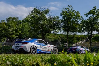 The Toyota GR Cup   in ,  on Friday, Aug. 15, 2025.

Practice, Practice - P1 
7, Copeland Motorsports, Jaxon Bell, BRAUNABILITY, Synercomm, Toyota GR86

Photo by
— James Armas | SRO Motorsports Group