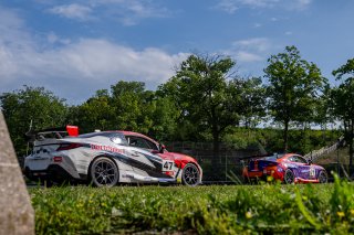 The Toyota GR Cup   in ,  on Friday, Aug. 15, 2025.

Practice, Practice - P1 
47, TechSport, Parker DeLong, Toyota GR86

Photo by
— James Armas | SRO Motorsports Group