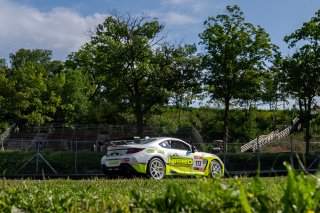 The Toyota GR Cup   in ,  on Friday, Aug. 15, 2025.

Practice, Practice - P1 
113, Nitro Motorsports, Ethan Tovo, Dicks Sporting Good, Pegasus Auto Racing, Toyota GR86

Photo by
— James Armas | SRO Motorsports Group