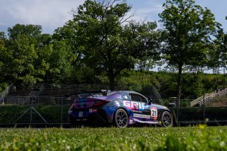 The Toyota GR Cup   in ,  on Friday, Aug. 15, 2025.

Practice, Practice - P1 
21, Copeland Motorsports, Ford Koch, Koch Automotive group, Toyota GR86

Photo by
— James Armas | SRO Motorsports Group