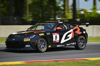 #8 Toyota GR86 of Tom Rudnai, Eagles Canyon Racing Powered by Fast Track, GR Cup, Am, SRO America, Road America, Elkhart Lake, WI, Aug 15 - 17, 2025
 | Fred Hardy Jr. | www.FredHardyPhoto.com &copy;2025 