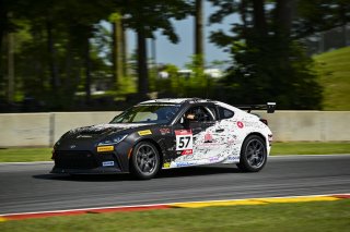 #57 Toyota GR86 of Jeff Curry, Eagles Canyon Racing Powered by Fast Track, GR Cup, Am, SRO America, Road America, Elkhart Lake, WI, Aug 15 - 17, 2025
 | Fred Hardy Jr. | www.FredHardyPhoto.com &copy;2025 