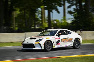 #58 Toyota GR86 of Jack Murchison, Copeland Motorsports, GR Cup, Am, SRO America, Road America, Elkhart Lake, WI, Aug 15 - 17, 2025
 | Fred Hardy Jr. | www.FredHardyPhoto.com ©2025 