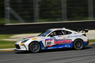 #80 Toyota GR86 of Paityn Feyen, Nitro Motorsports, GR Cup, Am, SRO America, Road America, Elkhart Lake, WI, Aug 15 - 17, 2025
 | Fred Hardy Jr. | www.FredHardyPhoto.com &copy;2025 