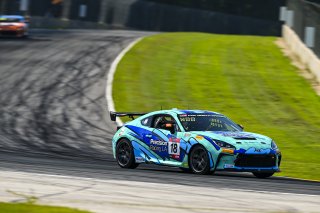 #18 Toyota GR86 of Rutledge Wood, Precision Racing LA, GR Cup, Am, SRO America, Road America, Elkhart Lake, WI, Aug 15 - 17, 2025
 | Fred Hardy Jr. | www.FredHardyPhoto.com &copy;2025 