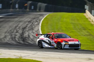 #47 Toyota GR86 of Parker DeLong, TechSport Racing, GR Cup, Am, SRO America, Road America, Elkhart Lake, WI, Aug 15 - 17, 2025
 | Fred Hardy Jr. | www.FredHardyPhoto.com &copy;2025 