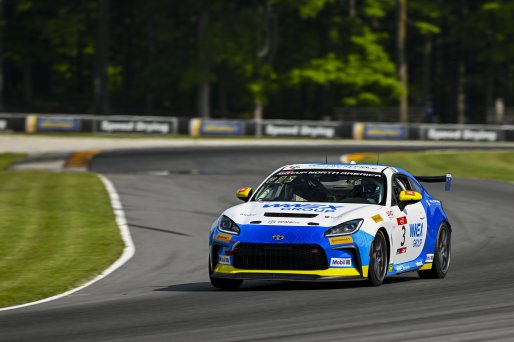 #3 Toyota GR86 of Jason Kos, Eagles Canyon Racing Powered by Fast Track, GR Cup, Am, SRO America, Road America, Elkhart Lake, WI, Aug 15 - 17, 2025
 | Fred Hardy Jr. | www.FredHardyPhoto.com ©2025 