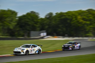 #98 Toyota GR86 of Max Schweid, TechSport, GR Cup, Am, SRO America, Road America, Elkhart Lake, WI, Aug 15 - 17, 2025
 | Fred Hardy Jr. | www.FredHardyPhoto.com &copy;2025 