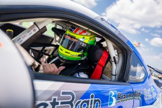 The Toyota GR Cup   in ,  on Friday, Aug. 15, 2025.

Practice, Practice - P2 
7, Copeland Motorsports, Jaxon Bell, BRAUNABILITY, Synercomm, Toyota GR86

Photo by
— James Armas | SRO Motorsports Group