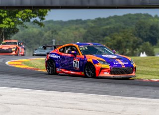 Road America, 71, TechSport, Christian Weir, Racing to End Alzheimer's, Toyota GR86, Trevor Travis / TGRNA, Toyota GR Cup, Practice - P2, GRCup, Practice
 | SRO Motorsports Group