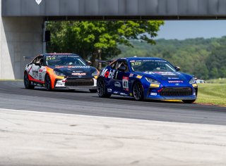 Road America, 41, Copeland Motorsports, Jenson Sofronas, Mobil1, 10-Tenths Trackside, GMG Racing, Toyota GR86, 88, PT Autosport with Copeland Motorsports, Max Stallone, PT Autosports, Race Brew by Momentum Brewery, Trevor Travis / TGRNA, Toyota GR Cup, Pr | SRO Motorsports Group