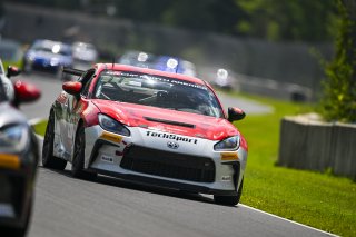 #47 Toyota GR86 of Parker DeLong, TechSport Racing, GR Cup, Am, SRO America, Road America, Elkhart Lake, WI, Aug 15 - 17, 2025
 | Fred Hardy Jr. | www.FredHardyPhoto.com &copy;2025 