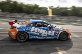 The Toyota GR Cup Road America Practice - P1 in Plymouth, Wisconsin on Saturday, Aug. 16, 2025.

2, RVA Graphics Motorsports by Speed Syndicate, Will Robusto, RVA Graphics and Wraps, Woodfin, Vortex Metals, Toyota GR86


Photo by
— Zack Cramer / TGRNA | SRO Motorsports Group