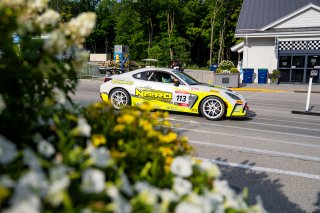 The Toyota GR Cup   in ,  on Saturday, Aug. 16, 2025.

Qualifying, Qualifying - Q1 
113, Nitro Motorsports, Ethan Tovo, Dicks Sporting Good, Pegasus Auto Racing, Toyota GR86

Photo by
— James Armas | SRO Motorsports Group