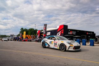 The Toyota GR Cup   in ,  on Saturday, Aug. 16, 2025.

Qualifying, Qualifying - Q1 
98, TechSport, Max Schweid, Toyota GR86

Photo by
— James Armas | SRO Motorsports Group