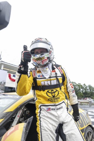 The Toyota GR Cup Road America Practice - P1 in Plymouth, Wisconsin on Saturday, Aug. 16, 2025.

55, RVA Graphics Motorsports by Speed Syndicate, Spike Kohlbecker, Ackerman Toyota, Vanguard Commercial Power, RVA Graphics, Toyota GR86


Photo by
— Zack Cra | SRO Motorsports Group