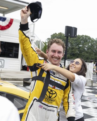 The Toyota GR Cup Road America Practice - P1 in Plymouth, Wisconsin on Saturday, Aug. 16, 2025.

55, RVA Graphics Motorsports by Speed Syndicate, Spike Kohlbecker, Ackerman Toyota, Vanguard Commercial Power, RVA Graphics, Toyota GR86


Photo by
— Zack Cra | SRO Motorsports Group