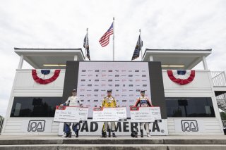 The Toyota GR Cup Road America Practice - P1 in Plymouth, Wisconsin on Saturday, Aug. 16, 2025.

7, Copeland Motorsports, Jaxon Bell, BRAUNABILITY, Synercomm, Toyota GR86, 55, RVA Graphics Motorsports by Speed Syndicate, Spike Kohlbecker, Ackerman Toyota, | SRO Motorsports Group