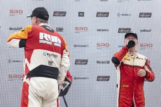 The Toyota GR Cup Road America Practice - P1 in Plymouth, Wisconsin on Saturday, Aug. 16, 2025.

12, BSI Racing, John Lennon, TEN TENTHS TRACKSIDE, Toyota GR86


Photo by
— Zack Cramer / TGRNA                                                                | SRO Motorsports Group