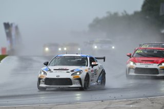 #98 Toyota GR86 of Max Schweid, TechSport, GR Cup, Am, SRO America, Road America, Elkhart Lake, WI, Aug 15 - 17, 2025
 | Fred Hardy Jr. | www.FredHardyPhoto.com &copy;2025 