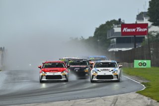 #98 Toyota GR86 of Max Schweid, TechSport, GR Cup, Am, SRO America, Road America, Elkhart Lake, WI, Aug 15 - 17, 2025
 | Fred Hardy Jr. | www.FredHardyPhoto.com &copy;2025 