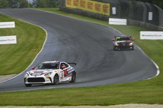 #12 Toyota GR86 of John Lennon, BSI Racing, GR Cup, Am, SRO America, Road America, Elkhart Lake, WI, Aug 15 - 17, 2025
 | Fred Hardy Jr. | www.FredHardyPhoto.com ©2025 