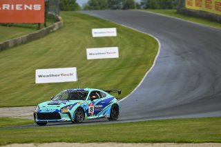 #18 Toyota GR86 of Rutledge Wood, Precision Racing LA, GR Cup, Am, SRO America, Road America, Elkhart Lake, WI, Aug 15 - 17, 2025
 | Fred Hardy Jr. | www.FredHardyPhoto.com &copy;2025 