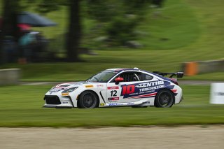#12 Toyota GR86 of John Lennon, BSI Racing, GR Cup, Am, SRO America, Road America, Elkhart Lake, WI, Aug 15 - 17, 2025
 | Fred Hardy Jr. | www.FredHardyPhoto.com ©2025 