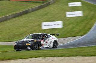 #57 Toyota GR86 of Jeff Curry, Eagles Canyon Racing Powered by Fast Track, GR Cup, Am, SRO America, Road America, Elkhart Lake, WI, Aug 15 - 17, 2025
 | Fred Hardy Jr. | www.FredHardyPhoto.com &copy;2025 