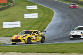 #55 Toyota GR86 of Spike Kohlbecker, RVA Graphics Motorsports by Speed Syndicate, GR Cup, Am, SRO America, Road America, Elkhart Lake, WI, Aug 15 - 17, 2025
 | Fred Hardy Jr. | www.FredHardyPhoto.com &copy;2025 