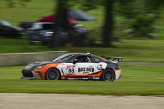 #88 Toyota GR86 of Max Stallone, PT Autosport with Copeland Motorsports, GR Cup, Am, SRO America, Road America, Elkhart Lake, WI, Aug 15 - 17, 2025
 | Fred Hardy Jr. | www.FredHardyPhoto.com &copy;2025 