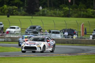 #12 Toyota GR86 of John Lennon, BSI Racing, GR Cup, Am, SRO America, Road America, Elkhart Lake, WI, Aug 15 - 17, 2025
 | Fred Hardy Jr. | www.FredHardyPhoto.com ©2025 