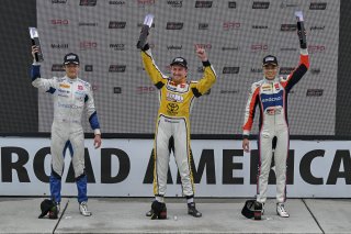 #55 Toyota GR86 of Spike Kohlbecker, RVA Graphics Motorsports by Speed Syndicate, GR Cup, Am, SRO America, Road America, Elkhart Lake, WI, Aug 15 - 17, 2025 #13 Toyota GR86 of Westin Workman, BSI Racing, 2025 #7 Toyota GR86 of Jaxon Bell, Copeland Motorsp | Fred Hardy Jr. | www.FredHardyPhoto.com &copy;2025 