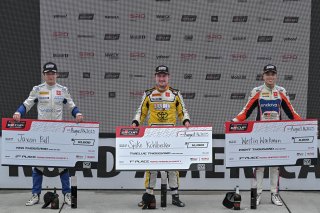 #55 Toyota GR86 of Spike Kohlbecker, RVA Graphics Motorsports by Speed Syndicate, GR Cup, Am, SRO America, Road America, Elkhart Lake, WI, Aug 15 - 17, 2025 #13 Toyota GR86 of Westin Workman, BSI Racing, 2025 #7 Toyota GR86 of Jaxon Bell, Copeland Motorsp | Fred Hardy Jr. | www.FredHardyPhoto.com &copy;2025 