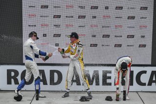 #55 Toyota GR86 of Spike Kohlbecker, RVA Graphics Motorsports by Speed Syndicate, GR Cup, Am, SRO America, Road America, Elkhart Lake, WI, Aug 15 - 17, 2025 #13 Toyota GR86 of Westin Workman, BSI Racing, 2025 #7 Toyota GR86 of Jaxon Bell, Copeland Motorsp | Fred Hardy Jr. | www.FredHardyPhoto.com &copy;2025 