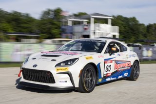 The Toyota GR Cup Road America Practice - P1 in Plymouth, Wisconsin on Sunday, Aug. 17, 2025.

80, Nitro Motorsports, Paityn Feyen, Snaptron, Shift Up now, Redline Trucking, Toyota GR86


Photo by
&mdash; Zack Cramer / TGRNA | SRO Motorsports Group
