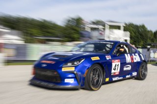 The Toyota GR Cup Road America Practice - P1 in Plymouth, Wisconsin on Sunday, Aug. 17, 2025.

41, Copeland Motorsports, Jenson Sofronas, Mobil1, 10-Tenths Trackside, GMG Racing, Toyota GR86


Photo by
— Zack Cramer / TGRNA | SRO Motorsports Group