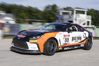The Toyota GR Cup Road America Practice - P1 in Plymouth, Wisconsin on Sunday, Aug. 17, 2025.

88, PT Autosport with Copeland Motorsports, Max Stallone, PT Autosports, Race Brew by Momentum Brewery, Toyota GR86


Photo by
— Zack Cramer / TGRNA | SRO Motorsports Group