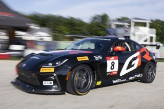 The Toyota GR Cup Road America Practice - P1 in Plymouth, Wisconsin on Sunday, Aug. 17, 2025.

8, Eagles Canyon Racing Powered by Fast Track, Tom Rudnai, Temecula Valley Toyota, Temecula Valley Lexus, Toyota GR86


Photo by
— Zack Cramer / TGRNA | SRO Motorsports Group