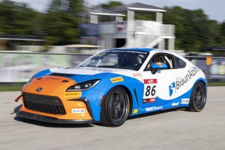 The Toyota GR Cup Road America Practice - P1 in Plymouth, Wisconsin on Sunday, Aug. 17, 2025.

86, Eagles Canyon Racing Powered by Fast Track, Andrew Gilleland, Braun Ability, Toyota GR86


Photo by
— Zack Cramer / TGRNA | SRO Motorsports Group