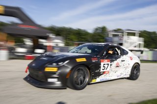 The Toyota GR Cup Road America Practice - P1 in Plymouth, Wisconsin on Sunday, Aug. 17, 2025.

57, Eagles Canyon Racing Powered by Fast Track, Jeff Curry, Mitchell Toyota, Performance Properties, Fast Signs, Buskers, Toyota GR86


Photo by
— Zack Cramer / | SRO Motorsports Group