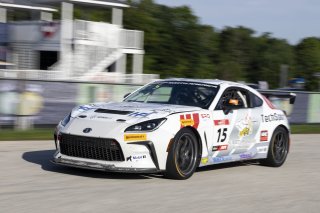 The Toyota GR Cup Road America Practice - P1 in Plymouth, Wisconsin on Sunday, Aug. 17, 2025.

15, TechSport, Brett Kowalski, Toyota GR86


Photo by
— Zack Cramer / TGRNA | SRO Motorsports Group