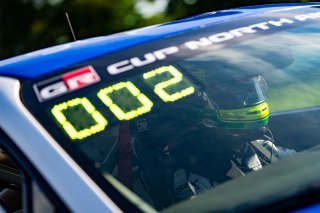 The Toyota GR Cup   in ,  on Sunday, Aug. 17, 2025.

Qualifying, Qualifying - Q2 
7, Copeland Motorsports, Jaxon Bell, BRAUNABILITY, Synercomm, Toyota GR86

Photo by
— James Armas | SRO Motorsports Group