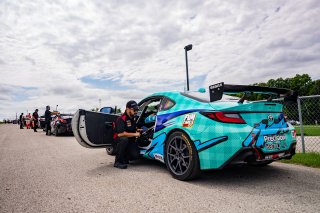 The Toyota GR Cup   in ,  on Sunday, Aug. 17, 2025.

Race, Round 10 - R2 
18, Precision Racing LA, Rutledge Wood, Toyota GR86

Photo by
— James Armas | SRO Motorsports Group