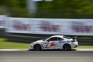#41 Toyota GR86 of Jenson Sofronas, Copeland Motorsports, GR Cup, Am, SRO America, Barber Motorsports Park, Birmingham, AL, Sept 5 - 7, 2025
 | Fred Hardy Jr. | www.FredHardyPhoto.com ©2025 