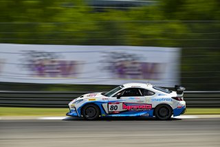 #80 Toyota GR86 of Paityn Feyen, Nitro Motorsports, GR Cup, Am, SRO America, Barber Motorsports Park, Birmingham, AL, Sept 5 - 7, 2025
 | Fred Hardy Jr. | www.FredHardyPhoto.com &copy;2025 