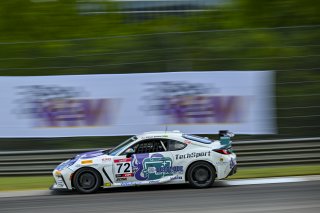 #72 Toyota GR86 of Ethan Goulart, TechSport, GR Cup, Am, SRO America, Barber Motorsports Park, Birmingham, AL, Sept 5 - 7, 2025
 | Fred Hardy Jr. | www.FredHardyPhoto.com &copy;2025 