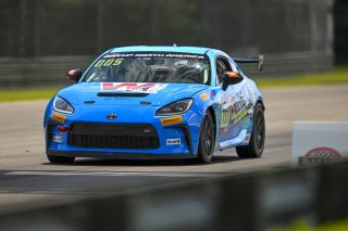 #111 Toyota GR86 of Isabella Robusto, RVA Graphics Motorsports by Speed Syndicate, GR Cup, Am, SRO America, Barber Motorsports Park, Birmingham, AL, Sept 5 - 7, 2025
 | Fred Hardy Jr. | www.FredHardyPhoto.com &copy;2025 