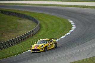 #55 Toyota GR86 of Spike Kohlbecker, RVA Graphics Motorsports by Speed Syndicate, GR Cup, Am, SRO America, Barber Motorsports Park, Birmingham, AL, Sept 5 - 7, 2025
 | Fred Hardy Jr. | www.FredHardyPhoto.com &copy;2025 